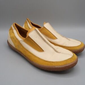 Royal Elastics Men's Yellow Suede Slip On Sneakers US Men's Size 9 Comfort